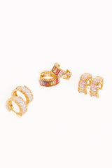 Isla 3 Pack Earrings Set - Multi