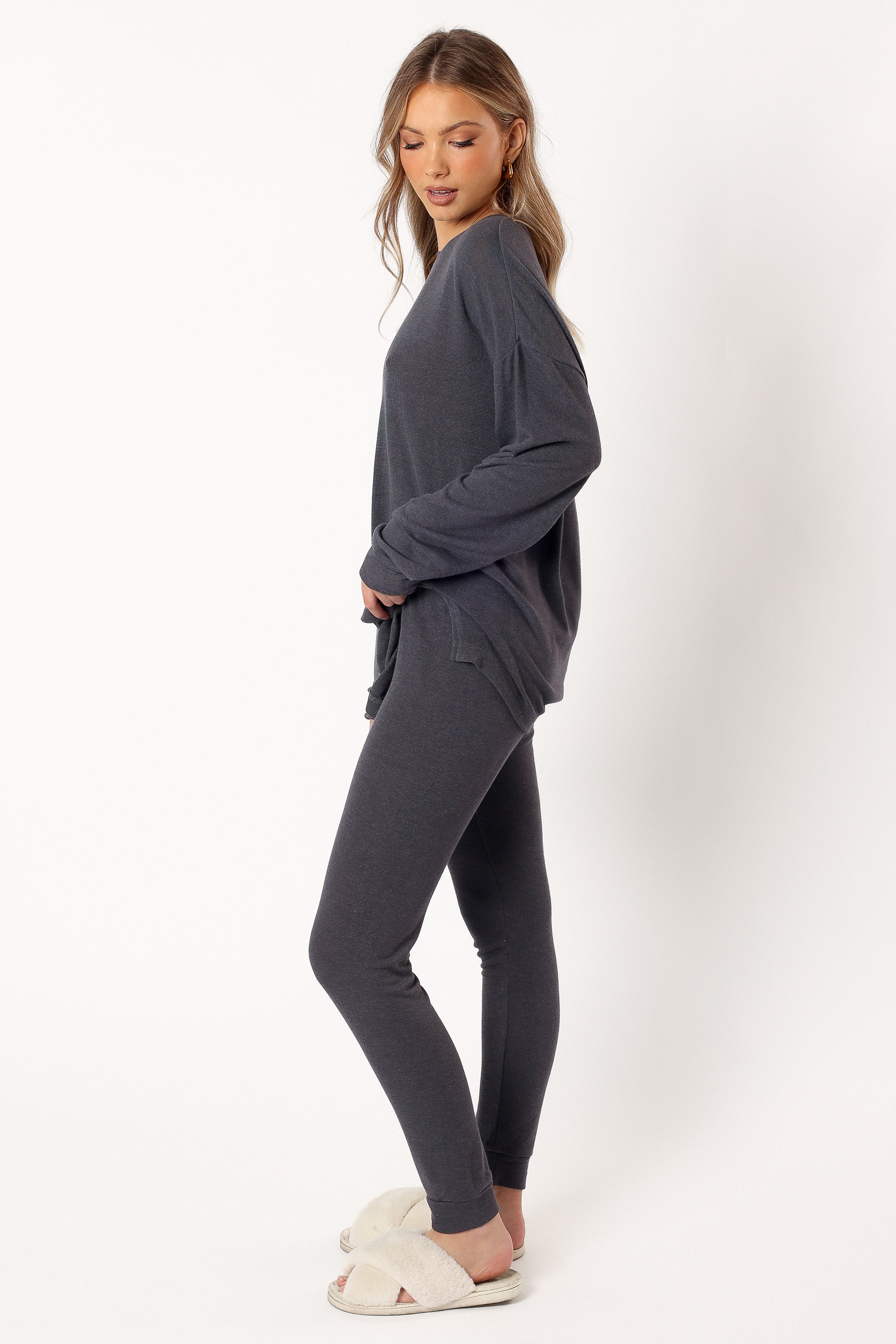 Margo Two Piece Set - Charcoal